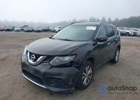 2015 Nissan Rogue Sv из США, поврежденный, VIN 5N1AT2MV9FC896931